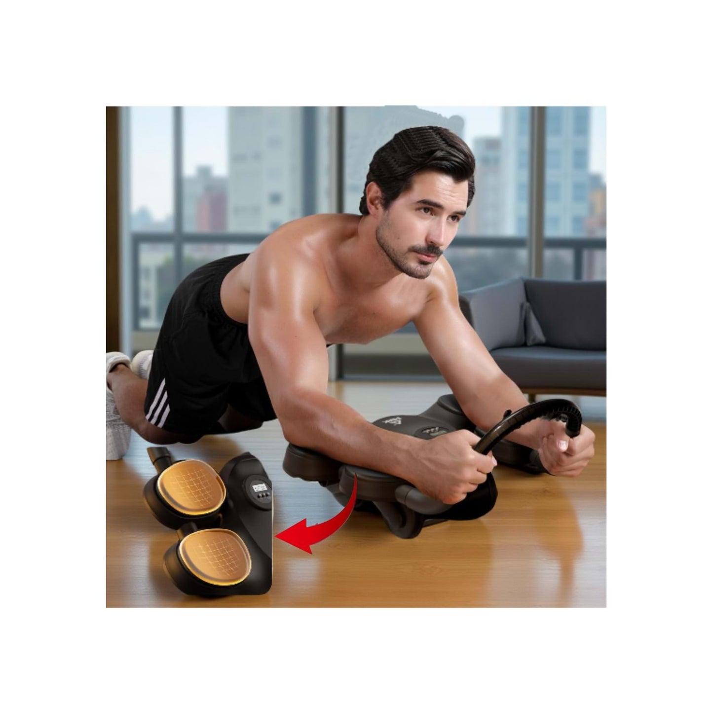 Ejump™ Fitness Silindir Karın Kası Spor Aleti