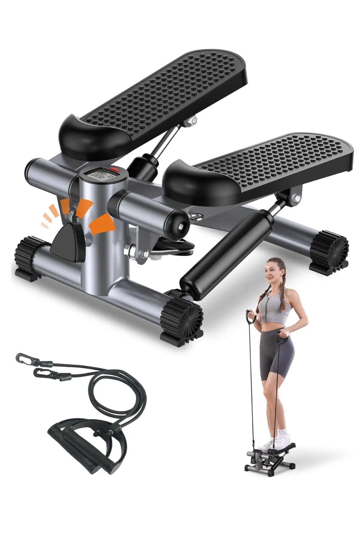 Ejump™ Çift Amortisörlü Step Egzersiz Aleti